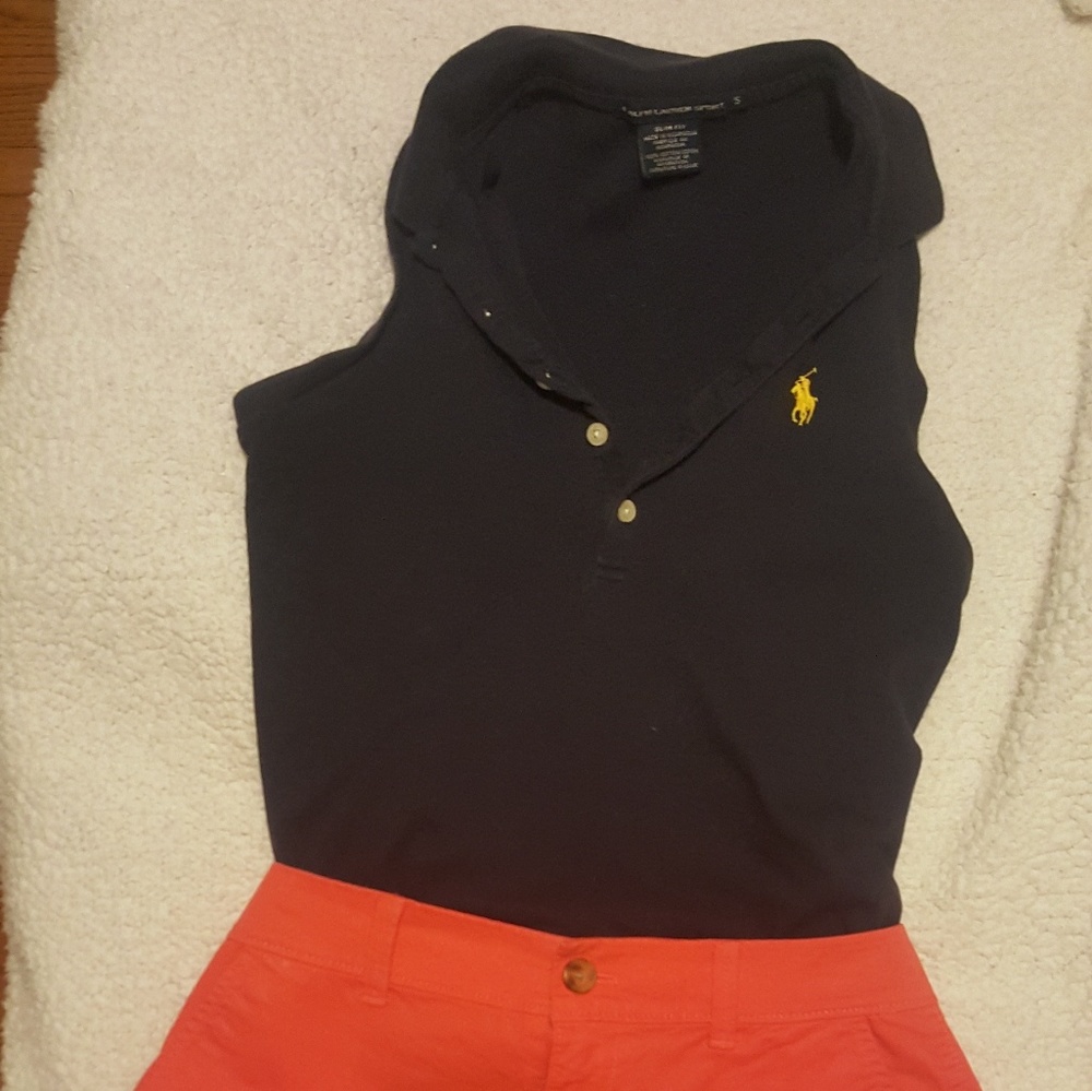 Ralph Lauren SlimFit Sleeveless Polo